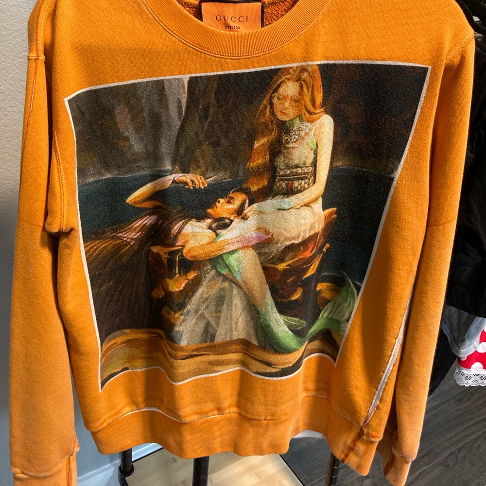 #GucciHallucination print sweatshirt